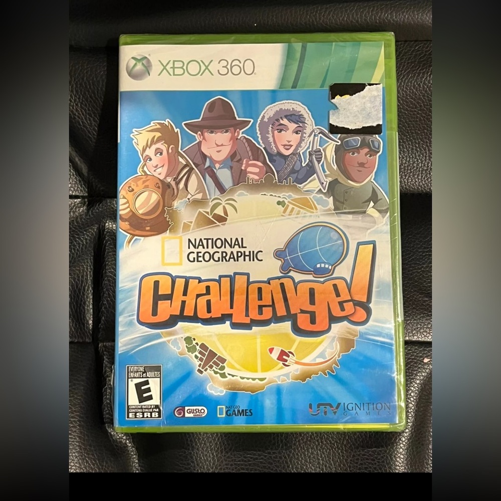 National Geographic Challenge (Microsoft Xbox 360, 2011) New In Shrink Wrap